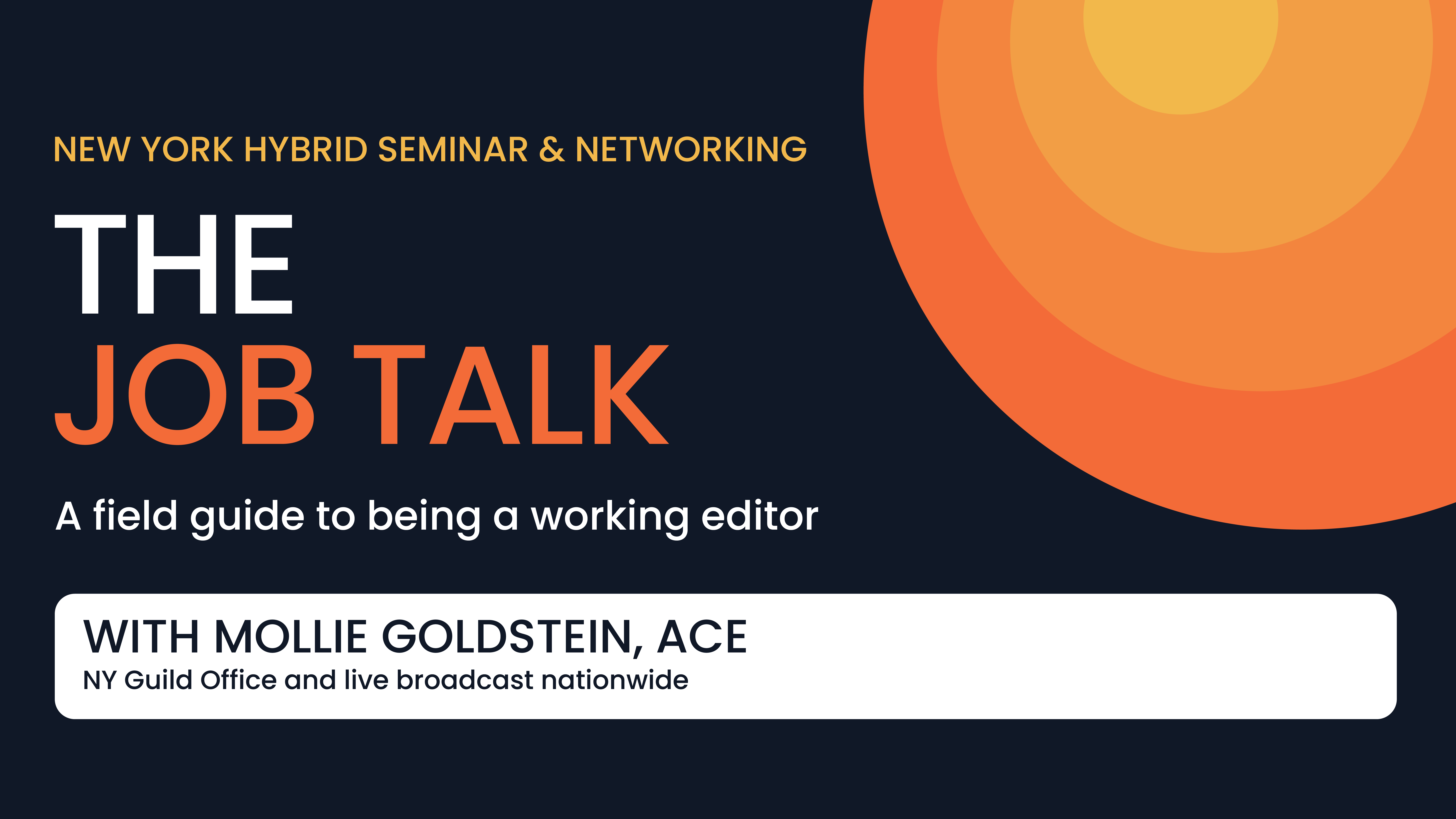 <span class=''>The Job Talk - NY Hybrid Seminar & Networking </span>